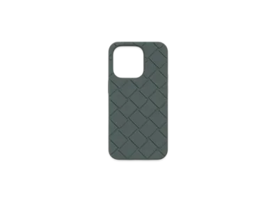 Bottega Veneta Tech Rubber iPhone 14 Pro Case "Slate"