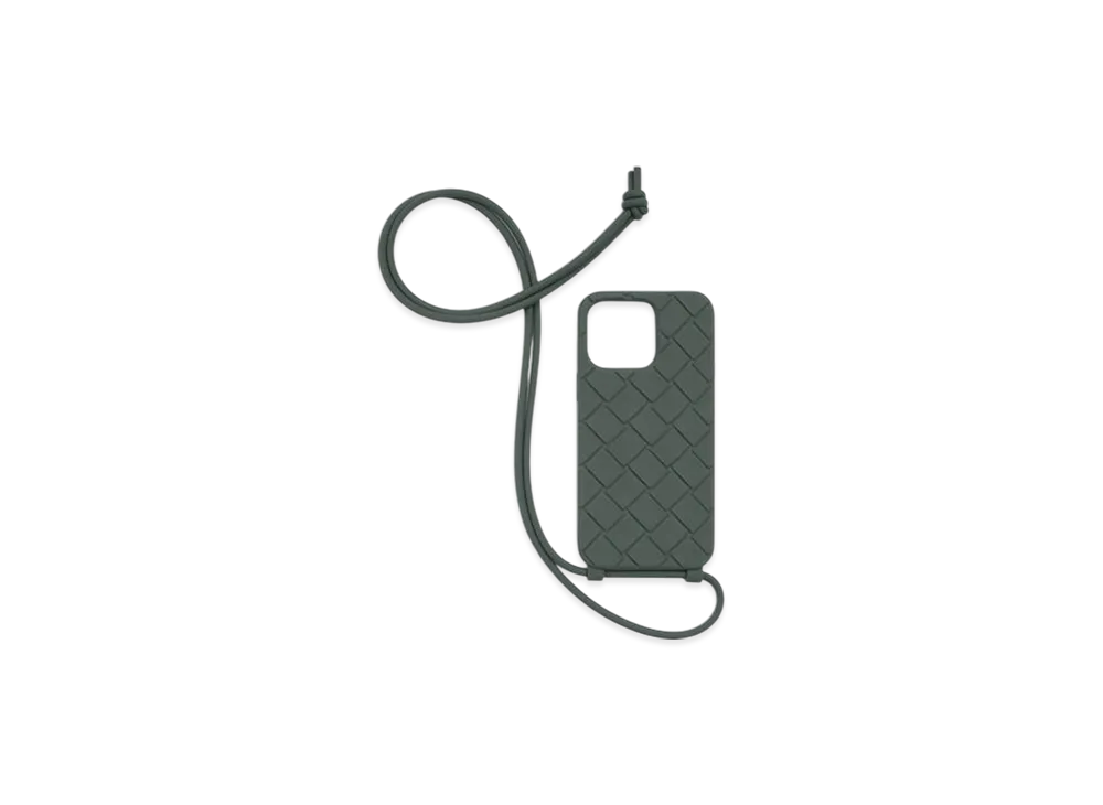 Bottega Veneta Strap Iphone 14 Pro Max Case "Slate"