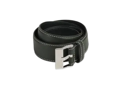 Bottega Veneta Watch Belt "Dark Green/Natural"