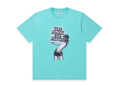 BlackEyePatch Og Label Work Girl Tee "Mint Green"