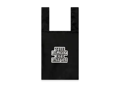 BlackEyePatch Og Label Ripstop Grocery Bag "Black"