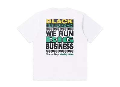 BlackEyePatch Small Og Big Business Tee "White"