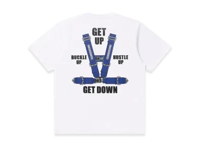 BlackEyePatch Buckle Hustle Tee "White"