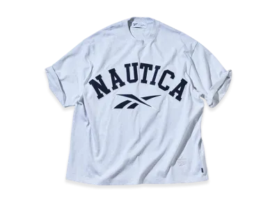 Reebok x NAUTICA Arch Logo Tee "Grey"