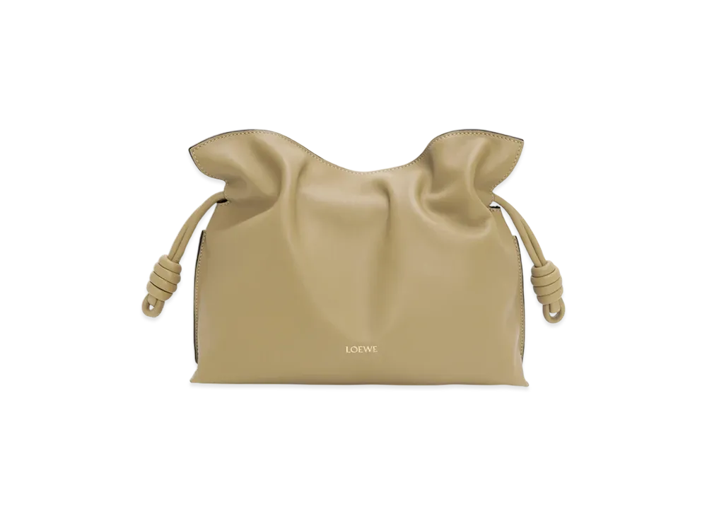 LOEWE Flamenco Clutch Medium "Clay Green"