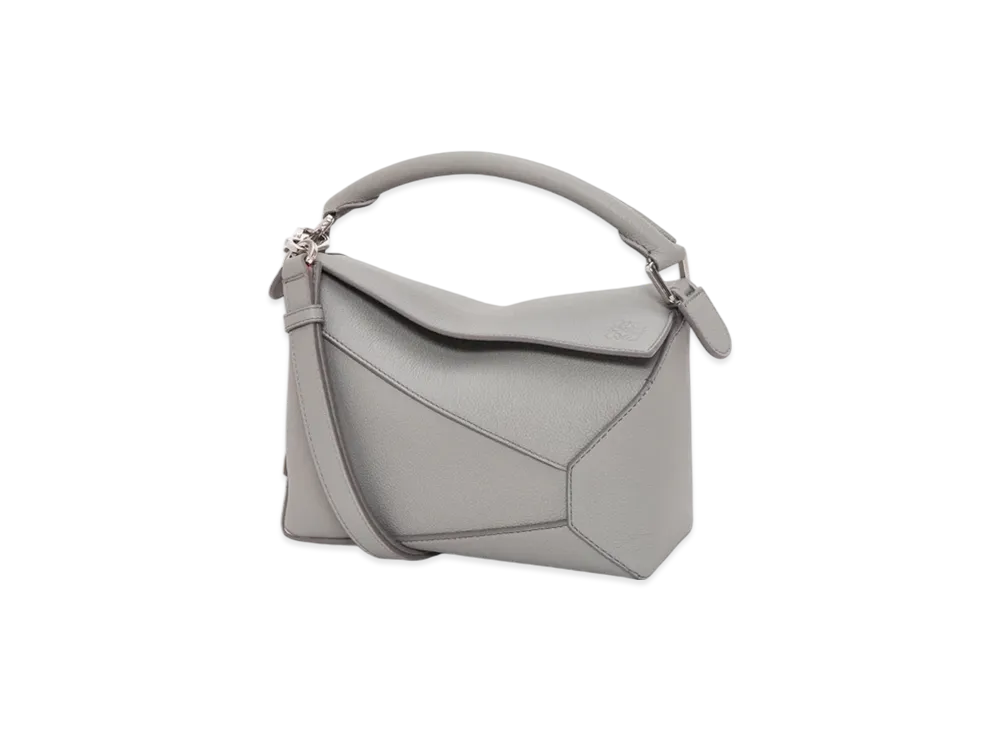 LOEWE Puzzle Bag Small "Pearl Grey"