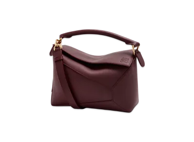 LOEWE Puzzle Bag Small "Dark Burgundy"