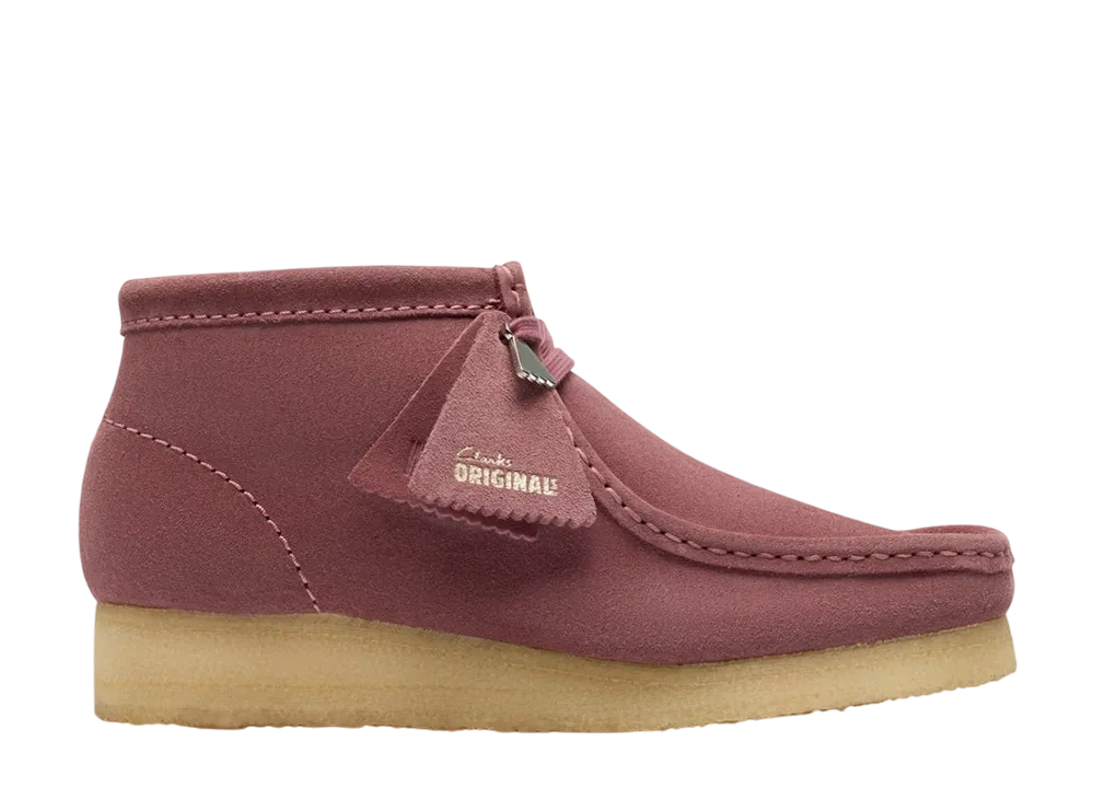 クラークス ウィメンズ ワラビー ブーツ "ローズブラウンスウェード"