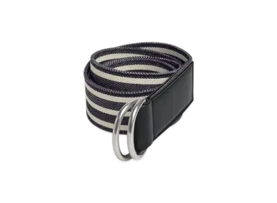 Bottega Veneta Webbing Nastro Belt "Navy/White/Space"