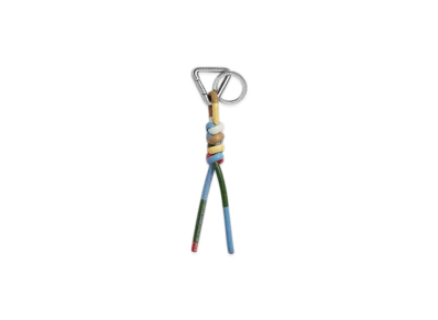 Bottega Veneta Triangle Key Ring "Rainbow"