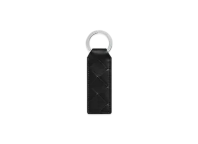 Bottega Veneta Tab Key Ring "Black"
