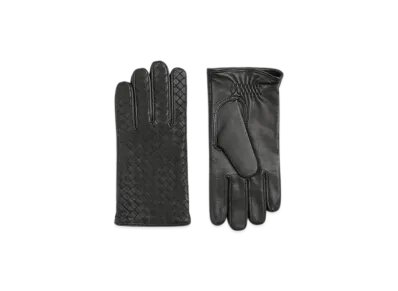 Bottega Veneta Intrecciato Leather Gloves "Aldoars"