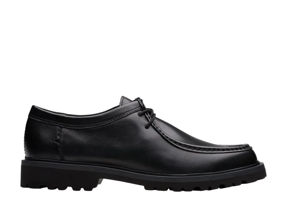 Clarks Berwick Seam "Black Leather"