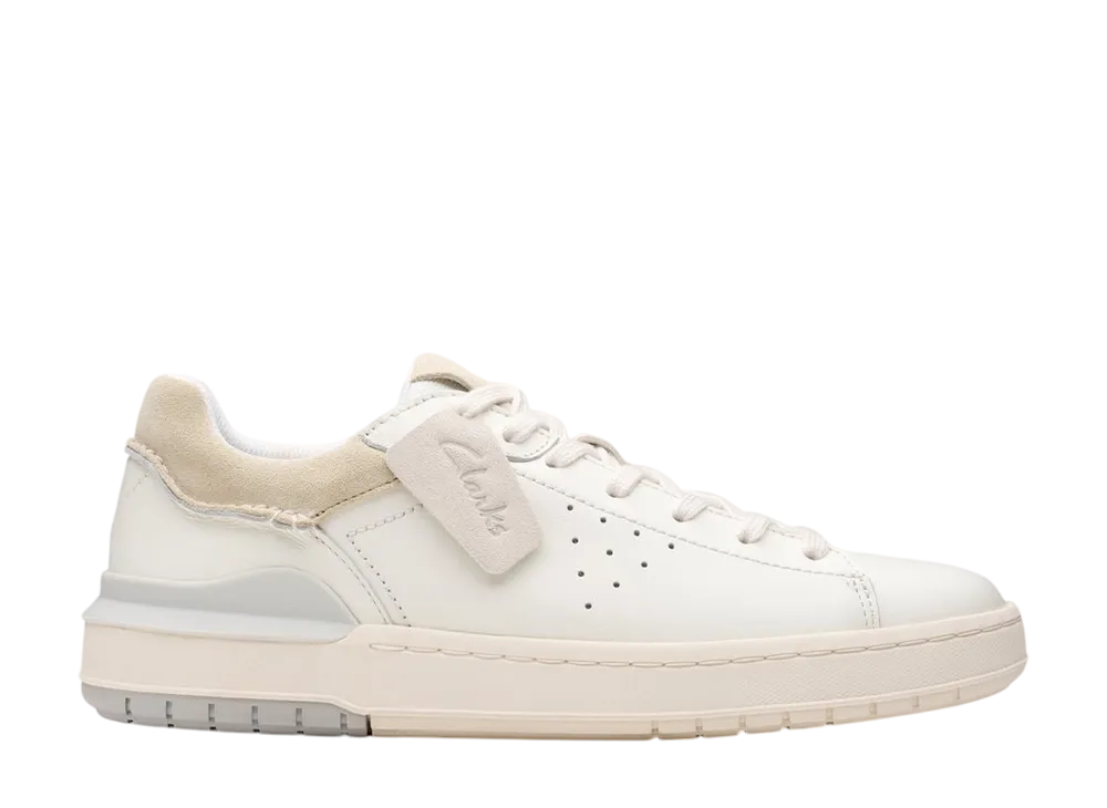 Clarks Courtlite 2 Run "White Leather"