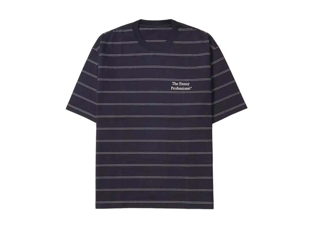 トップス Ennoy PANEL BORDER S/S T-SHIRT (NAVY) 8/3発売｜ENNOY Panel Border S/S T-Shirt 3colors｜抽選/販売