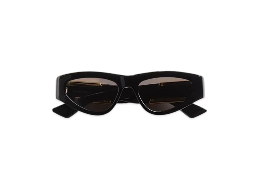 Bottega Veneta Dash Cat Eye Sunglasses "Black/Gray"