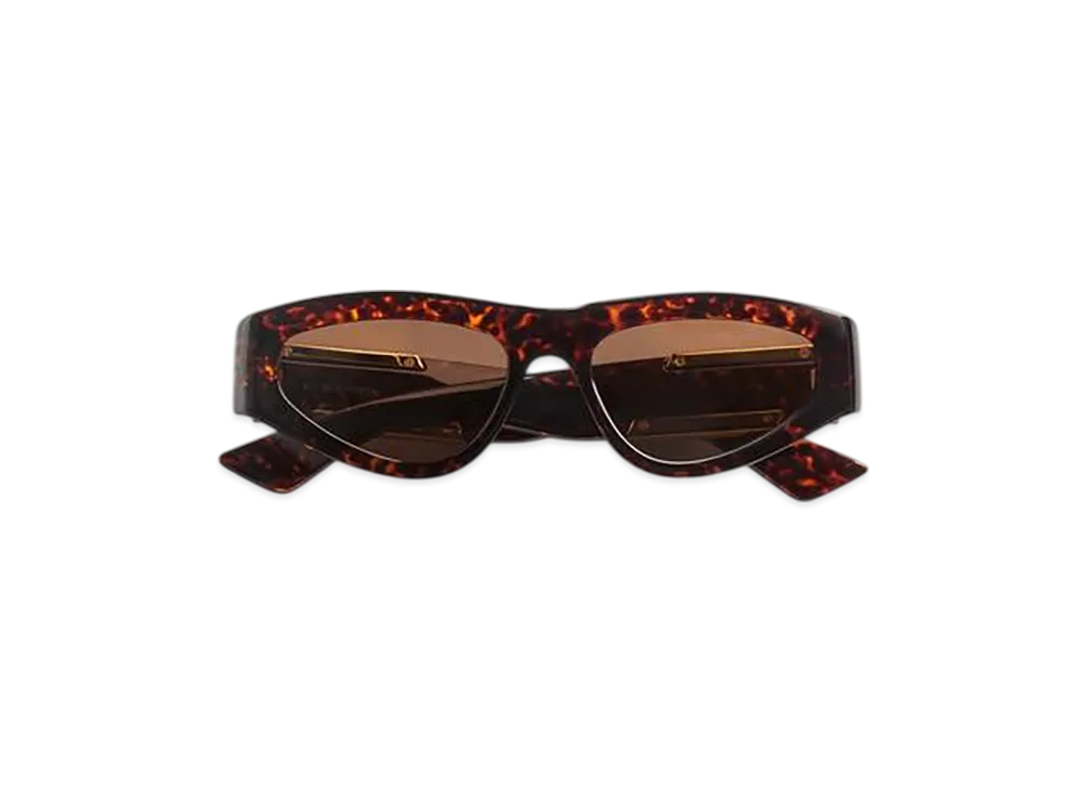 Bottega Veneta Dash Cat Eye Sunglasses "Havana/Brown"