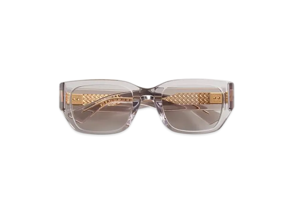 Bottega Veneta Intrecciato Square Sunglasses "Gray"