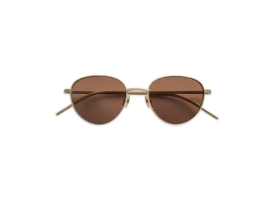 Bottega Veneta Intrecciato Panthos Sunglasses "Bronze/Brown"