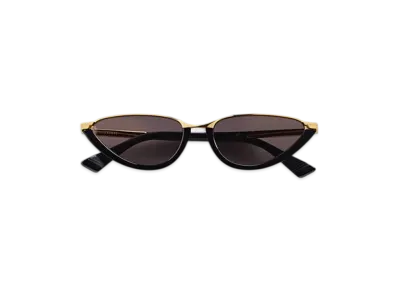 Bottega Veneta Classic Cat Eye Sunglasses "Black/Gray"