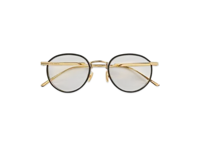Bottega Veneta Classic Pantos Sunglasses "Black/Gold/Transparent"