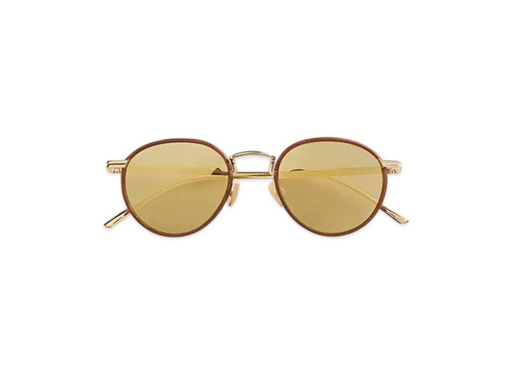 Bottega Veneta Classic Pantos Sunglasses "Gold/Gold"
