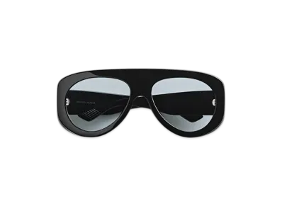 Bottega Veneta Osservatorio Pilot Sunglasses "Black/Light Blue"