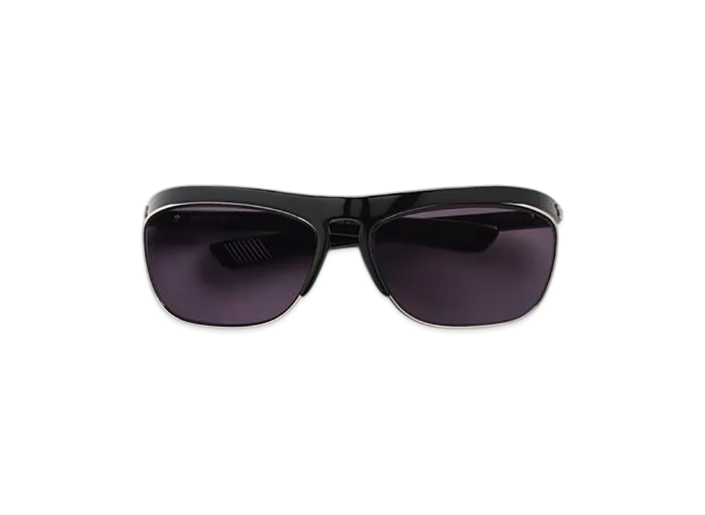 Bottega Veneta Speed Rectangular Sunglasses "Black/Gray"