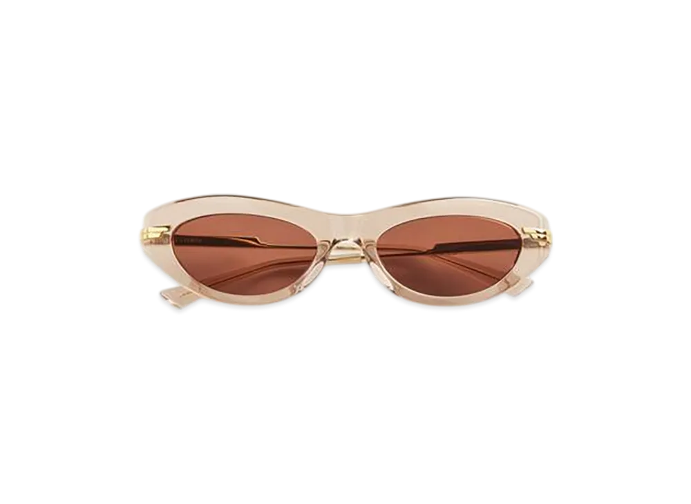 Bottega Veneta Classic Cat Eye Sunglasses "Brown"