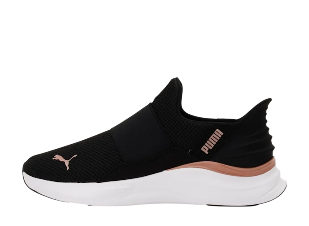 Puma Women's Softride Harmony Leo Ease In "PUMA Black/Rose Gold"
