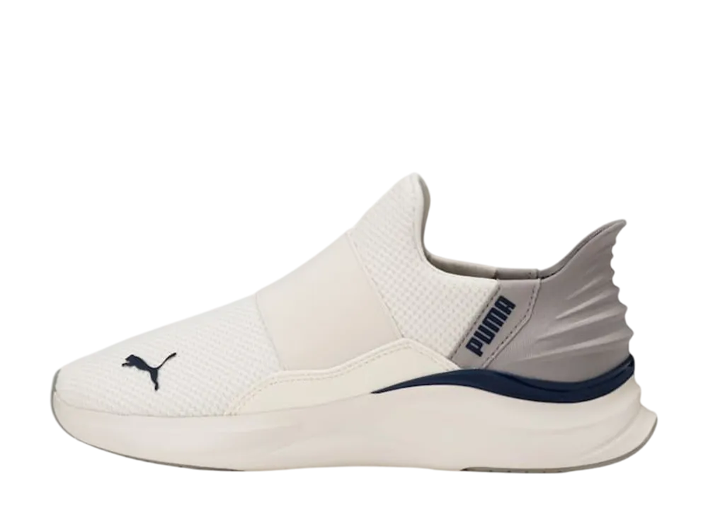 プーマ ウィメンズ ソフトライド ハーモニー レオ イーズイン "ウォームホワイト/ペルシアンブルー"