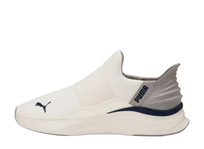 Puma Women's Softride Harmony Leo Ease In "Warm White/Persian Blue"