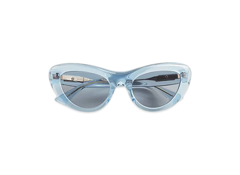 Bottega Veneta Bombe Cat Eye Sunglasses "Light Blue/Blue"
