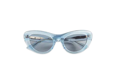 Bottega Veneta Bombe Cat Eye Sunglasses "Light Blue/Blue"
