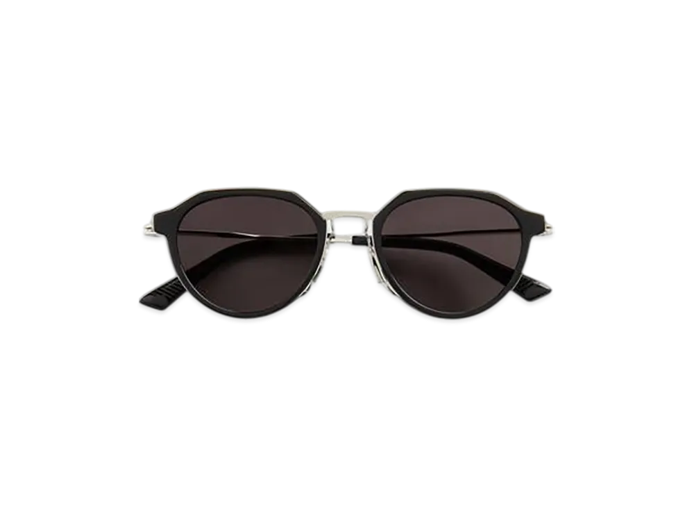 Bottega Veneta Ultrathin Panthos Sunglasses "Black/Gray"