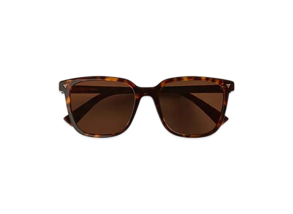 Bottega Veneta Soft Recycled Acetate Square Sunglasses "Havana/Brown"