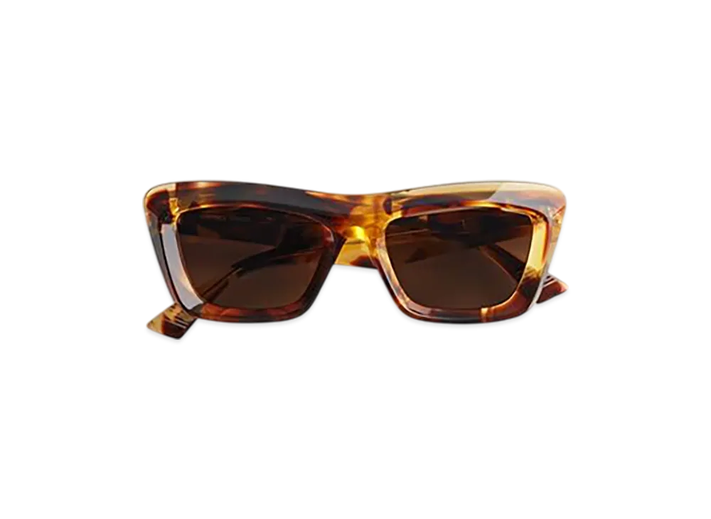 Bottega Veneta Classic Cat Eye Sunglasses "Havana/Brown"