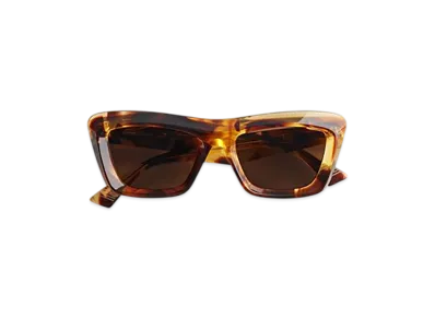 Bottega Veneta Classic Cat Eye Sunglasses "Havana/Brown"