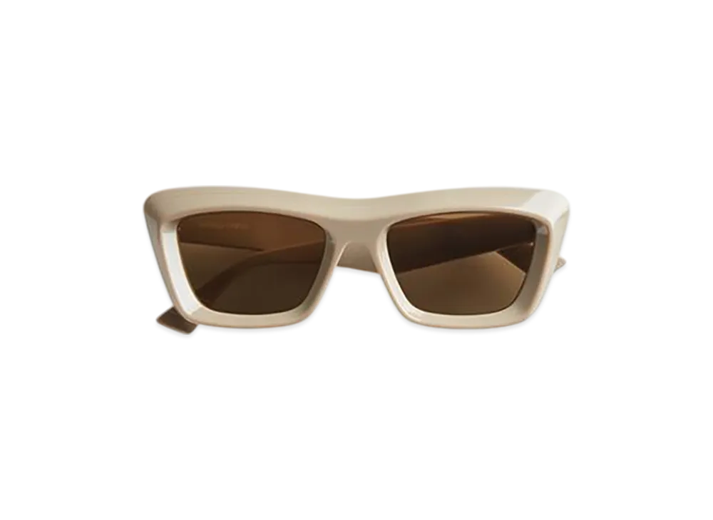 Bottega Veneta Classic Cat Eye Sunglasses "Brown/Brown"