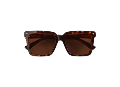 Bottega Veneta Soft Recycled Acetate Square Sunglasses "Havana/Brown"