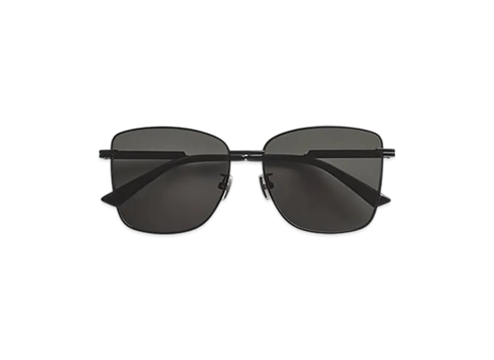 Bottega Veneta Classic Square Sunglasses "Black/Gray"