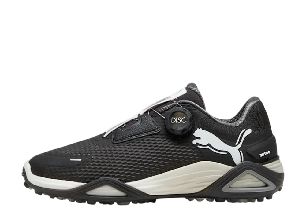 Puma Women's Golf Shadowcat Nitro Disc Spikeless "PUMA Black/Asphalt/PUMA White"