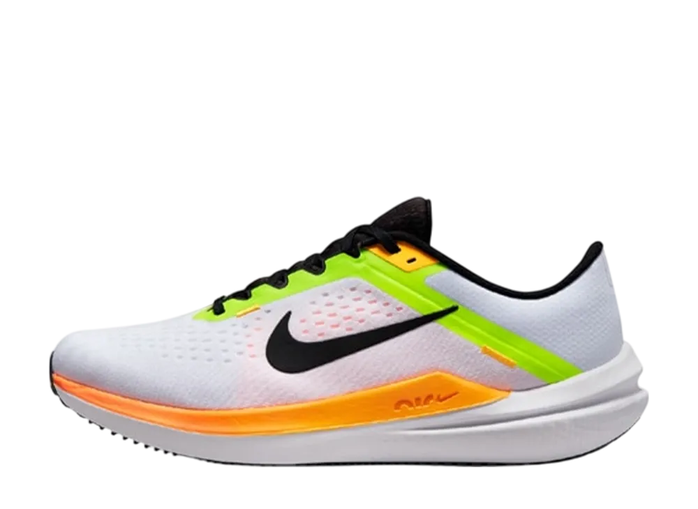 ナイキ エアウィンフロー10 "ホワイト/ブラック/ボルト/レーザーオレンジ/トータルオレンジ"