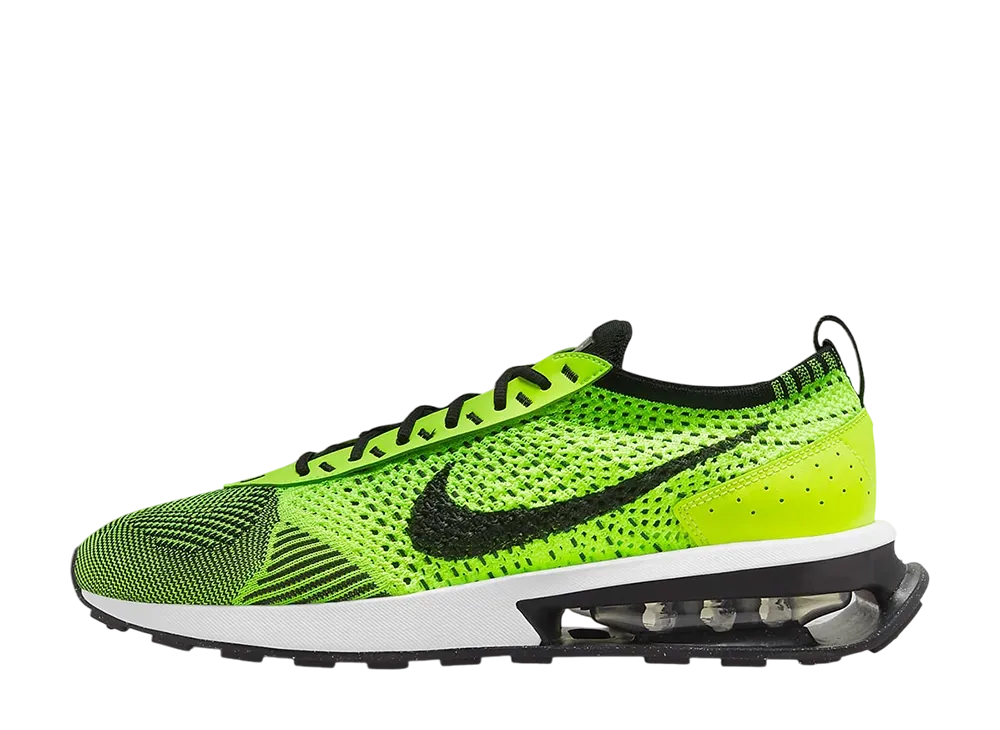 ナイキ エアマックス フライニット レーサー "ボルト/ホワイト/セコイア/ブラック"