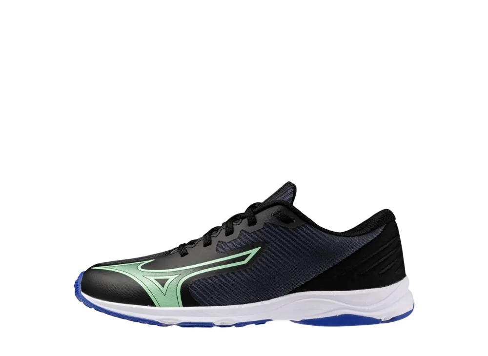 ミズノ GS スピードスタッズ4 "ブラック/ネオミント/ブルー" (キッズ)