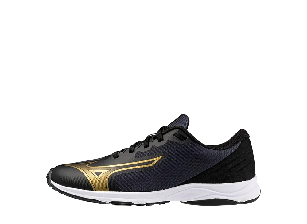 ミズノ GS スピードスタッズ4 "ブラック/ゴールド" (キッズ)