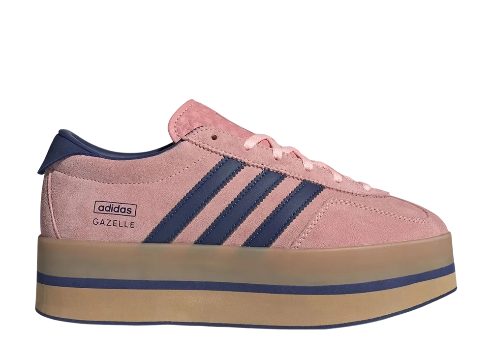 adidas Women's Gazelle Stack "Glow Pink/Victory Blue/Gum"