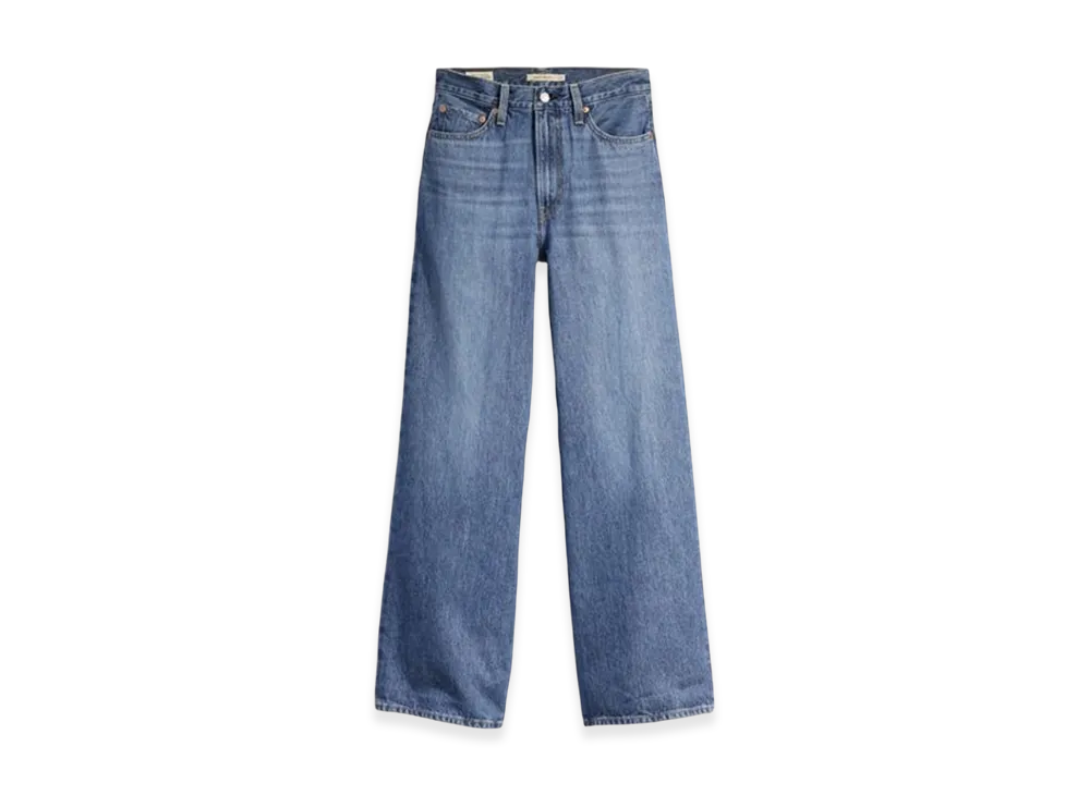 LEVI'S Ribcage Wide Leg Jeans "Medium Wash"