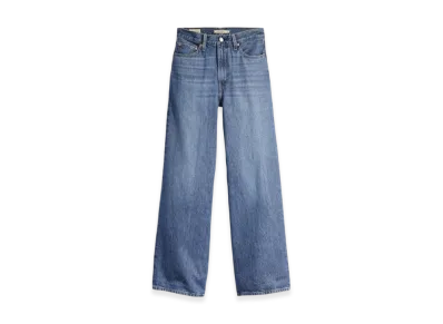 LEVI'S Ribcage Wide Leg Jeans "Medium Wash"