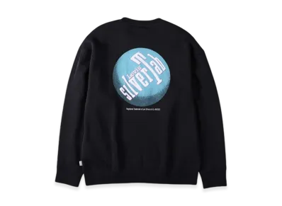 LEVI'S Silvertab Relaxed Graphic Crewneck Sweatshirt "Black"
